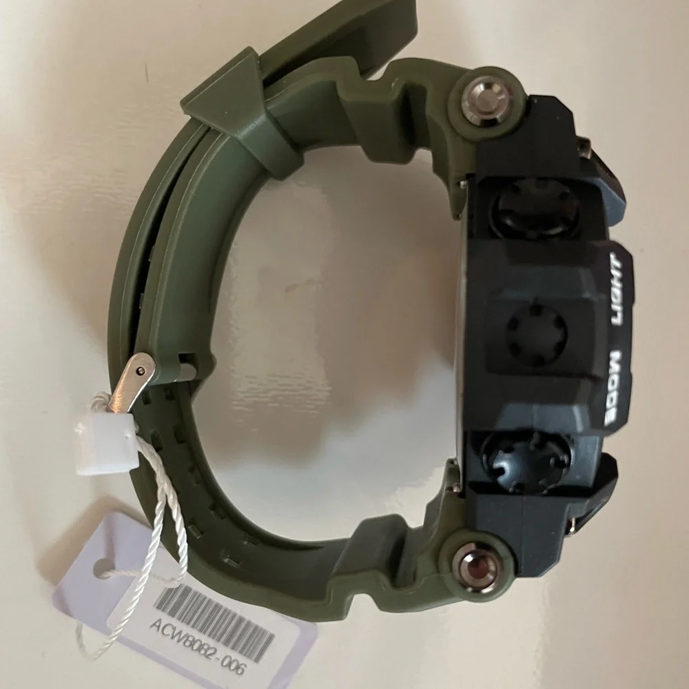 Invicta Activa Olive Green Strap Black Bezel Digital Sport Watch - Picture 5 of 6